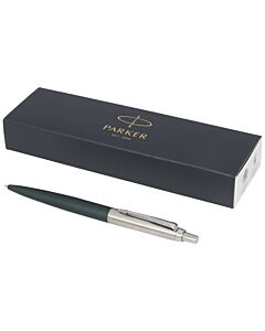Matowy długopis Jotter XL z chromowanym wykończeniem-czarny