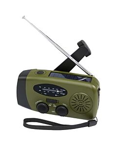 Avior radio awaryjne z certyfikatem RCS z tworzyw sztucznych pochodzących z recyklingu-Wojskowy zielony