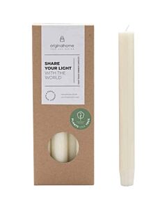 Originalhome świeca stołowa matcha-Złamana biel