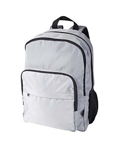 Trend Plus plecak na laptopa o przekątnej 15-cali o pojemności 20 l wykonany z materiałów z recyklingu z certyfikatem GRS-Szary