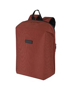 Luma plecak na laptopa z ekranem o przekątnej 15 cali z płótna z recyklingu z certyfikatem GRS o pojemności 10 l-Ceglasty