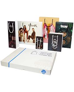 Zestaw próbek z torbami z papieru integra-Biały