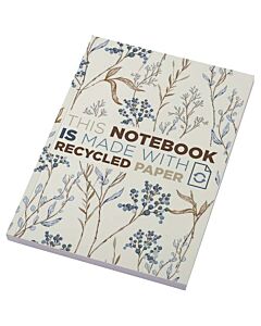 Notatnik A5 Novella Austen z miękkiej okładki z recyklingu, 100 kartek-Kość słoniowa