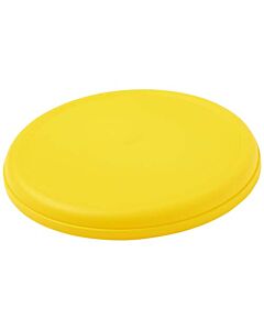 Orbit recycled plastic frisbee-Żółty