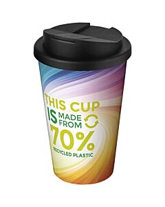 Brite-Americano® Eco szczelny kubek izolowany o pojemności 350 ml-Czarny