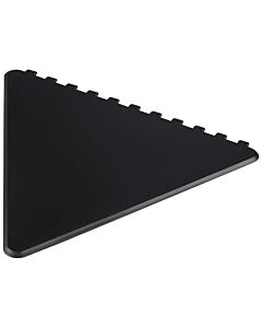 Frosty triangular recycled plastic ice scraper-Czarny