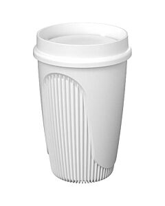 Alto POP kubek o pojemności 350 ml z pokrywką 360°-Biały