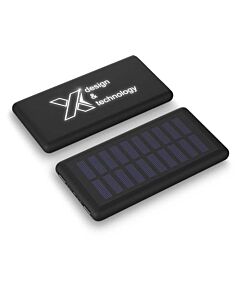 Solarny podświetlany powerbank SCX.design P30-Czarny