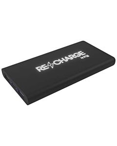 SCX.design P40 podświetlany bezprzewodowy powerbank 10 000 mAh-Czarny
