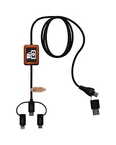 SCX.design C46&nbsp;kabel CarPlay&nbsp;5 w 1-Czarny