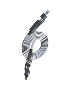 SCX.design C58 magnetyczny płaski kabel do ładowania 60 W-Szary