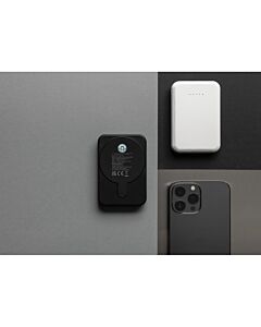 Magnetyczny bezprzewodowy power bank 5000 mAh, 5W Stellar