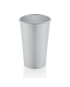 Lekki kubek podróżny 450 ml Alo, aluminium z recyklingu