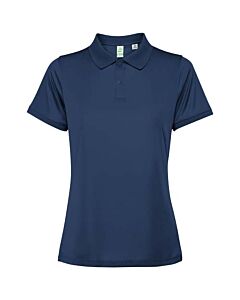 Tormo damskie polo z krótkim rękawem -Navy Blue