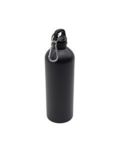 Bidon stalowy Caminos 800 ml, czarny