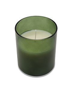 Świeca zapachowa w szkle Bloom, ciemny zielony