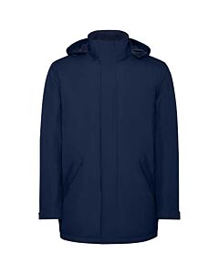 America męska ocieplana kurtka typu parka-Navy Blue