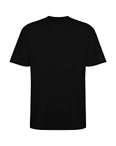 Koszulka Bull, unisex, oversize, z krótkim rękawem-Czarny