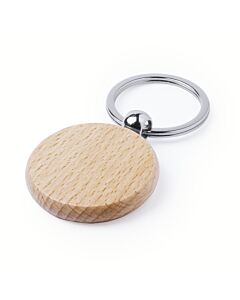 Drewniany brelok do kluczy