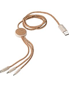 Korkowy kabel do ładowania