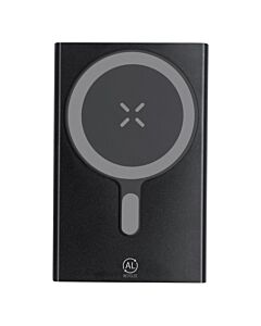 Magnetyczny bezprzewodowy power bank 5000 mAh z aluminium z recyklingu, ładowarka bezprzewodowa 15W