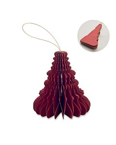 Papierowa zawieszka na choinkę