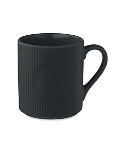 Kubek ceramiczny w prążki 340 m