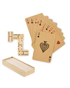 Zestaw domino i karty