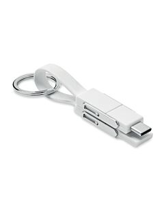 Brelok z kablem ładującym 4w1