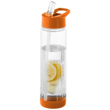 Tutti-frutti 740 ml Tritan™ infuser sport bottle-White