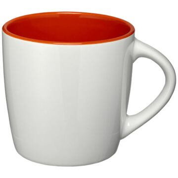 Kubek ceramiczny Aztec-Biały