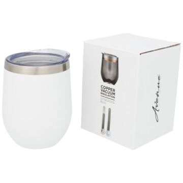 Corzo 350 ml copper vacuum insulated cup-Black