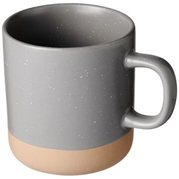 Kubek ceramiczny Pascal o pojemności 360 ml-czarny