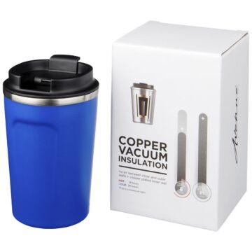 Szczelny miedziany kubek próżniowy Thor o pojemności 360 ml-czarny