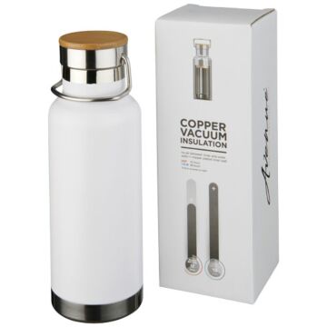 Thor 480 ml copper vacuum insulated water bottle-Black
