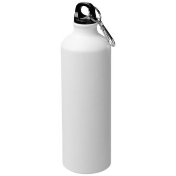 Matowy bidon Pacific 770 ml z karabińczykiem-czarny