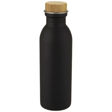 Bidon Kalix o pojemności 650 ml ze stali nierdzewnej-Biały