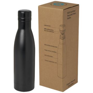 Vasa 500 ml RCS certified recycled stainless steel copper vacuum insulated bottle-White