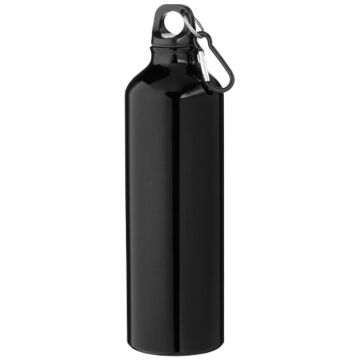 Oregon 770 ml RCS certified recycled aluminium water bottle with carabiner-White