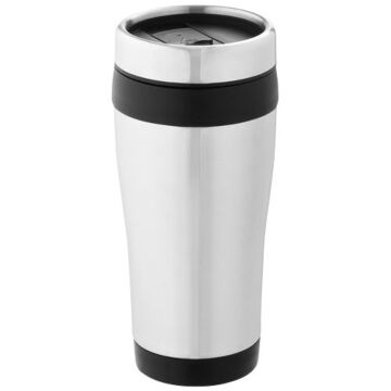 Elwood 410 ml RCS certified recycled stainless steel insulated tumbler -White