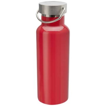 Thor butelka na wodę o pojemności 500 ml wykonana ze stali nierdzewnej z certyfikatem RCS-Czerwony