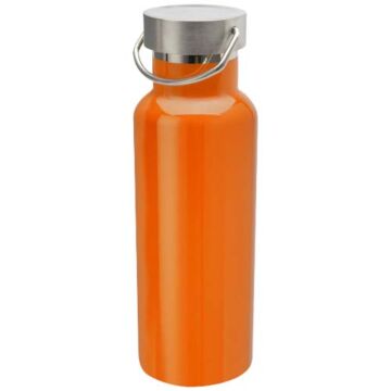 Thor butelka na wodę o pojemności 500 ml wykonana ze stali nierdzewnej z certyfikatem RCS-Pomarańczowy