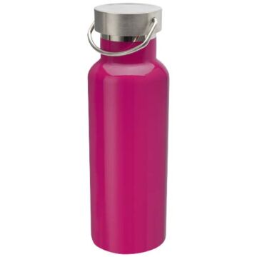 Thor butelka na wodę o pojemności 500 ml wykonana ze stali nierdzewnej z certyfikatem RCS-Różowy