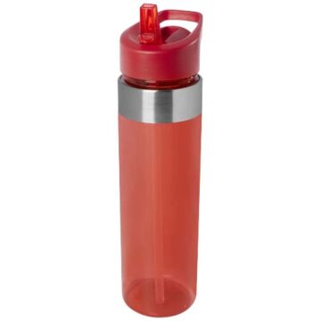 Dylan 650 ml Tritan butelka z wieczkiem z dzióbkiem-Czerwony