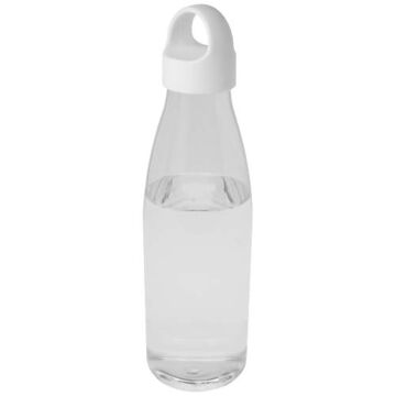 Bergen butelka na wodę o pojemności 800 ml z tworzyw sztucznych pochodzących z recyklingu-Przezroczysty bezbarwny