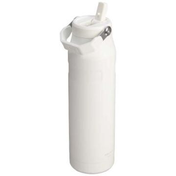 Butelka na wodę Stanley IceFlow™ 2.0 o pojemności 1,06 litra ze składaną słomką-Frosted white