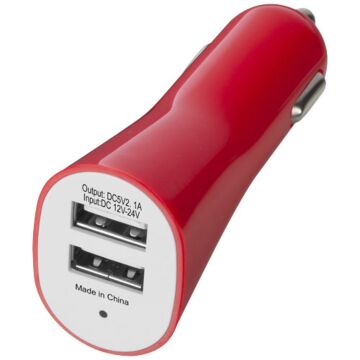 Podwójny adapter samochodowy Pole-niebieski
