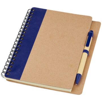 Priestly recycled notebook with pen-Natural