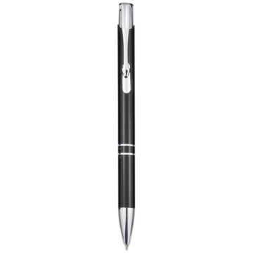Moneta recycled aluminium ballpoint pen-White