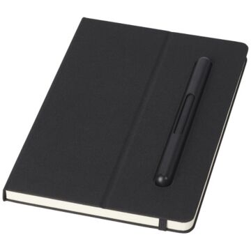 Skribo ballpoint pen and notebook set-Blue